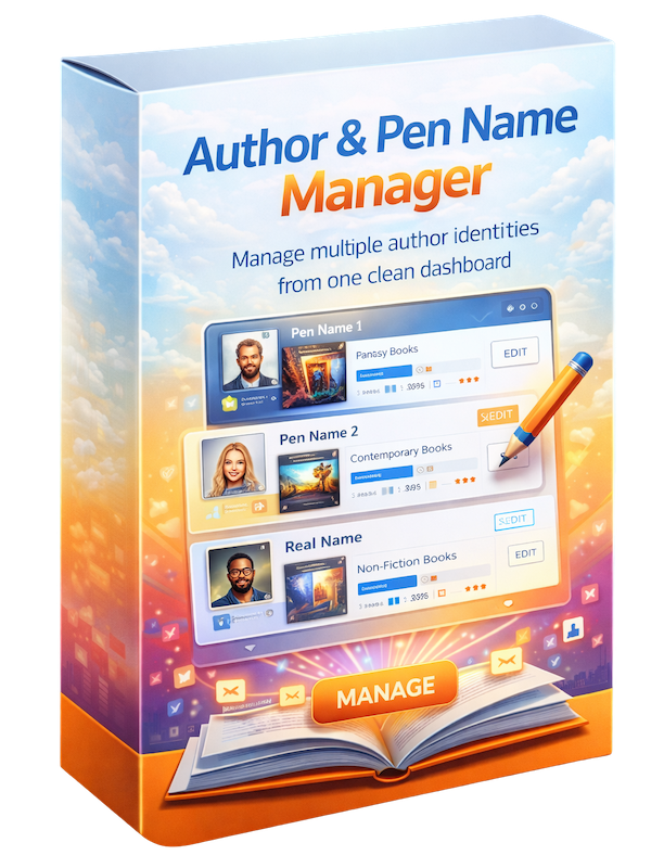 Author & Pen Name Manager
